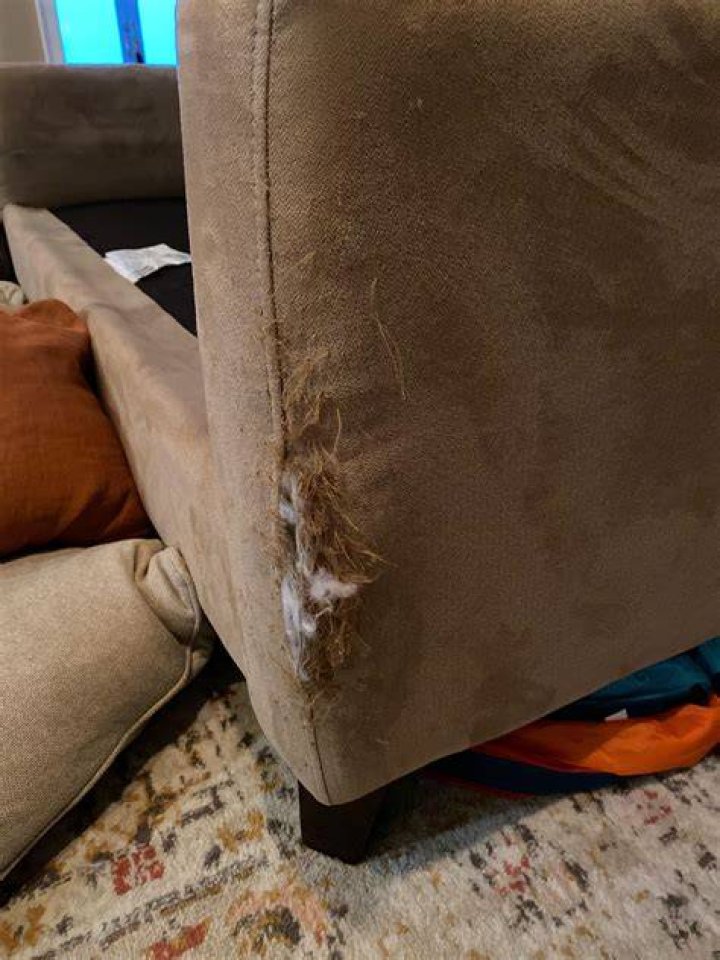 How can I make my microfiber couch look new?