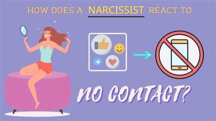 How does a narcissist react to no contact?