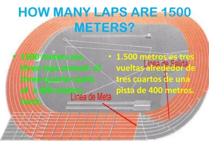 How many laps is a 3000m race?