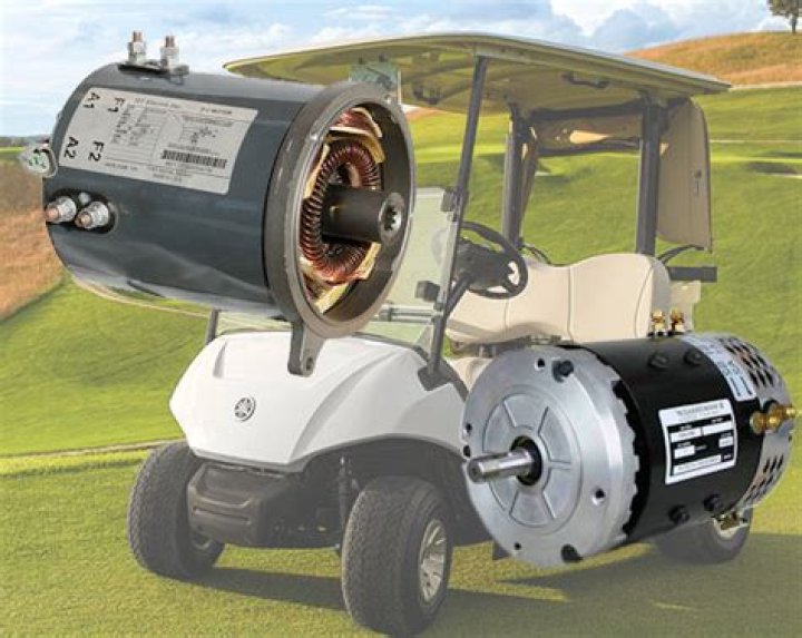 How powerful is a golf cart motor?