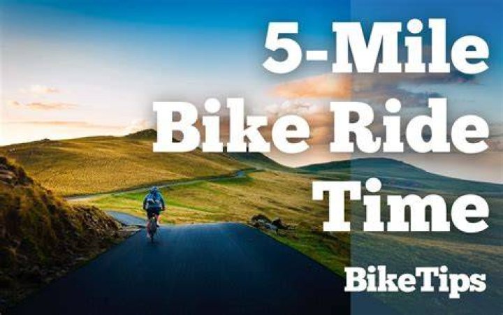 Is biking 5 miles Hard?