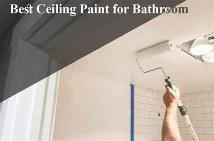 What kind of paint is best for a bathroom ceiling?