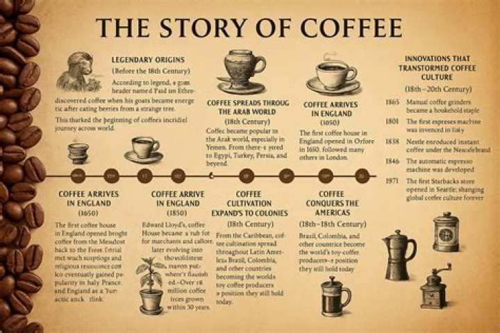 Who invented coffee?
